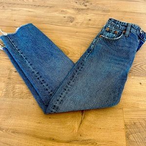 Zara Straight Leg Jeans Size 0